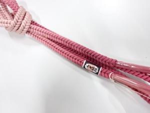 未使用品　正絹　手組帯締め